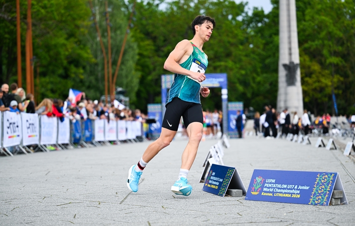 Penki jaunieji Lietuvos penkiakovininkai pasaulio čempionato finaluose: ryškiausiai sužibėjo Valeika