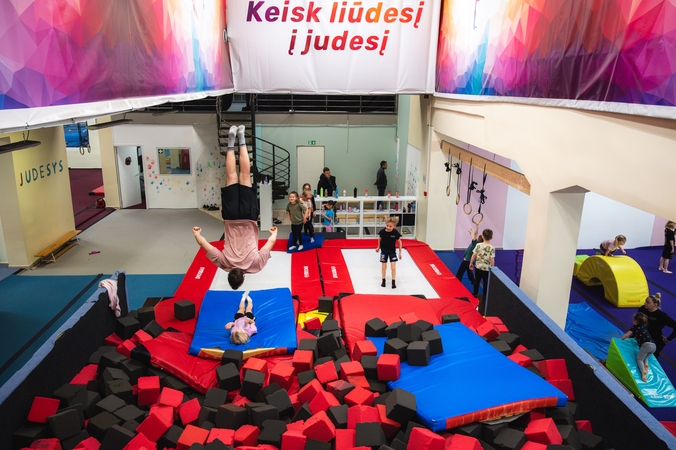  Kauno vaikams – daugiau galimybių judėti: nuo rudens duris atvers gimnastikos ir sporto centras