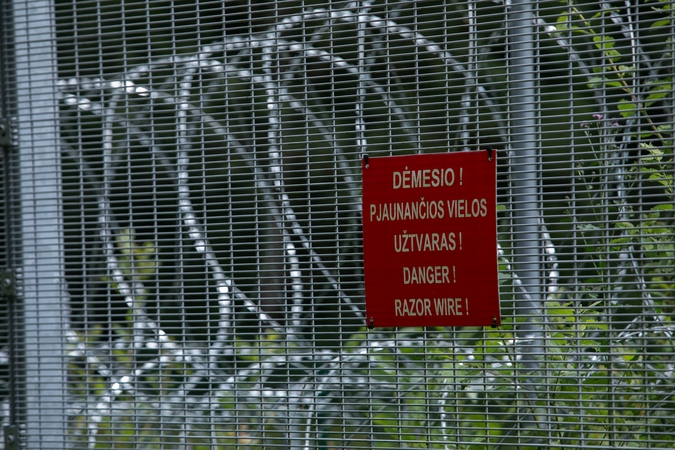 Pasienyje su Baltarusija apgręžta 20 neteisėtų migrantų