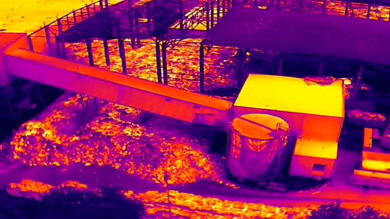 Šiukšlių krizė kaista: termovizoriaus vaizdai kelia nerimą