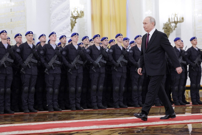 Paranoja: Putinas jau ketvirtą kartą per kelis metus stiprina savo apsaugos tarnybą