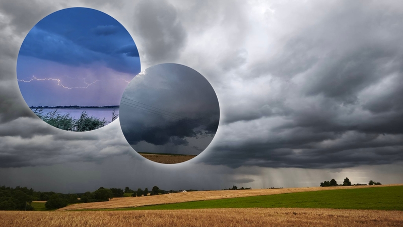 Po perspėjimo apie neramius orus – žinia iš meteorologo: situacija sunkiai prognozuojama
