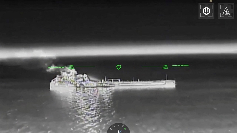 Ukrainos dronai puolė du tanklaivius Azovo jūroje