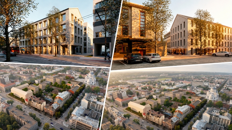 Buvusio LSMU Kauno ligoninės komplekso miesto centre laukia pokyčiai