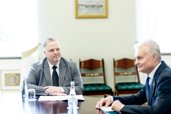 Glaustai: Nausėda susitiko su kandidatais į finansų ir aplinkos ministrus