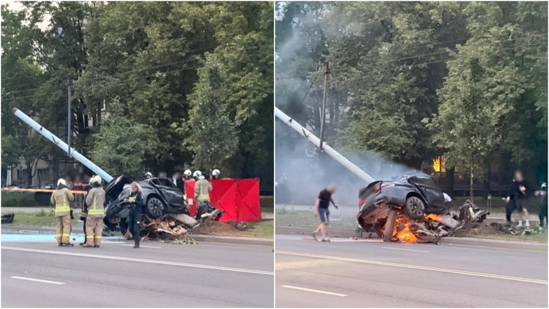 Prokuratūra: įtariamoji mirtinos BMW avarijos sukėlimu kaltę pripažįsta