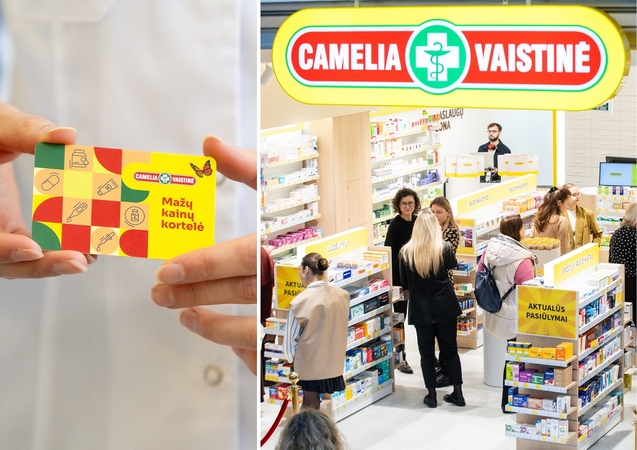 „Camelia“ ragina atsinaujinti „Mažų kainų“ kortelę: nuolaidos su senąja galios tik keletą mėnesių