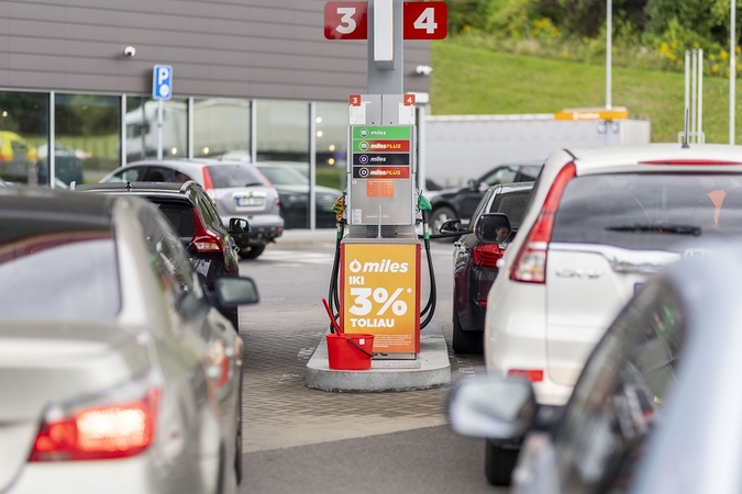 Palygino degalų kainas Baltijos šalių sostinėse