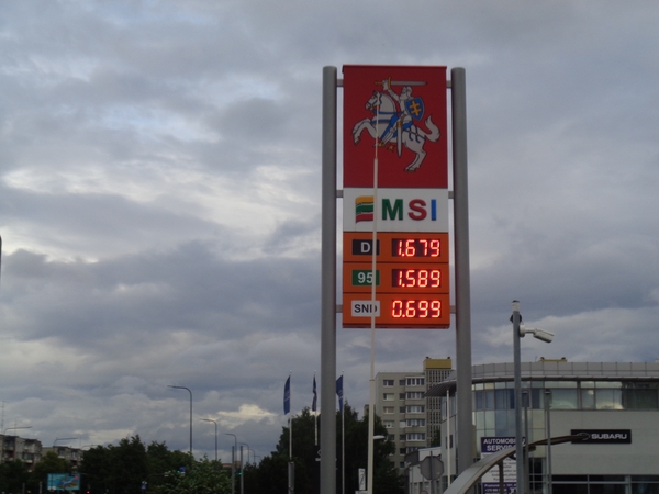 Degalų kainos Kaune per tris savaites truputį sumažėjo: sulauksime dar patrauklesnių?