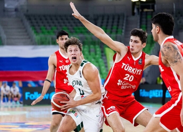 Lietuvos U20 rinktinė po dramatiškos kovos pralaimėjo Europos čempionato aštuntfinalyje