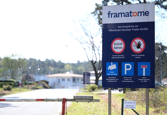 Vokietija pritarė prieštaringai vertinamam Prancūzijos ir Rusijos branduoliniam projektui