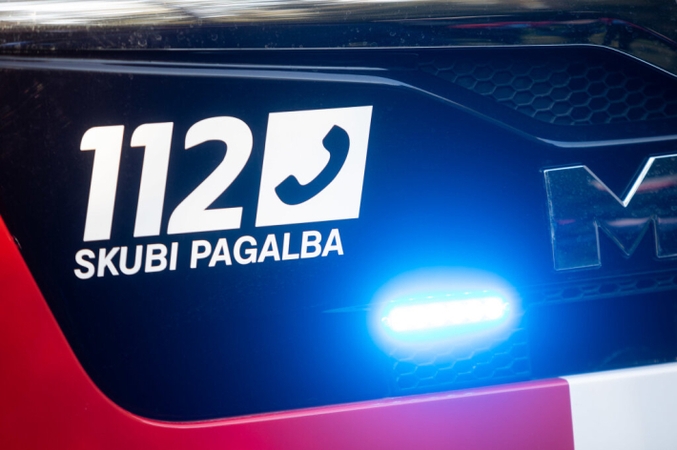 Klaipėdos rajone užsidegė angaras, apie nukentėjusiuosius nepranešama