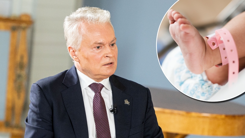 „Taip negali būti“: prezidentas pakomentavo situaciją dėl mirusios mažylės