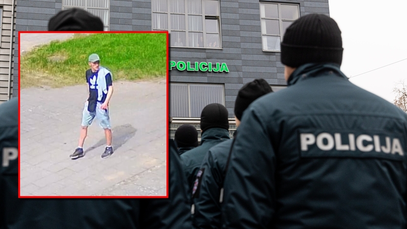 Kaune pavogtas dviratis: vyrui nuotraukoje policija turi klausimų