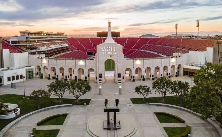 Arena: 2028-ųjų olimpinė ugnis atkeliaus į Los Andželo memorialinį koliziejų – stadioną, kuriame vyko ir 1932-ųjų bei 1984-ųjų žaidynės.