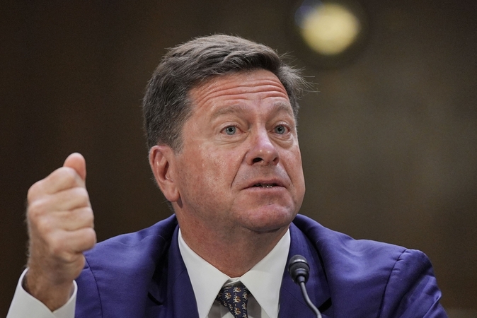 Senatas naujuoju žvalgybos vadovu patvirtino Trumpo kandidatą Claytoną