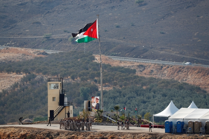 Jordanija praneša numušusi aštuonias Irano raketas