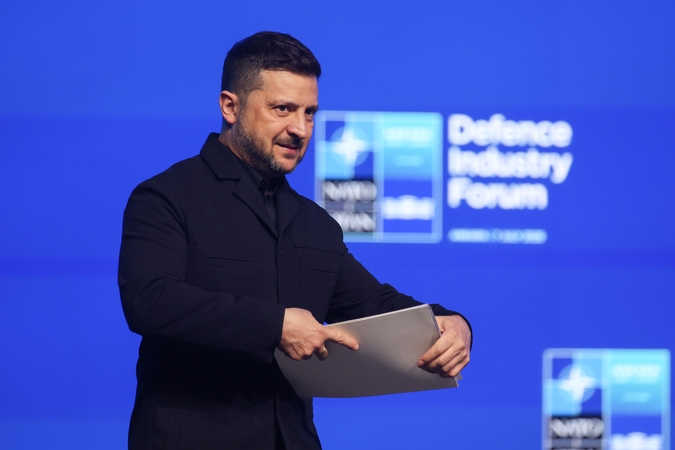 Zelenskis: Ukraina suteiktų NATO ypatingus gynybinius pajėgumus