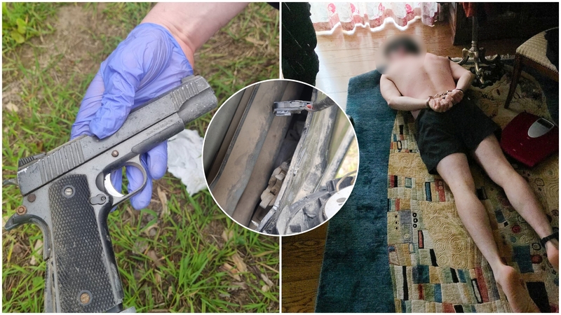 Pareigūnai išaiškino ginkluotą grupuotę: pagrobė žmogų, vykdė kitus sunkius nusikaltimus