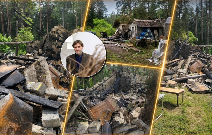 Sudegė skulptoriaus Danieliaus Sodeikos dirbtuvės: telkia pagalbai