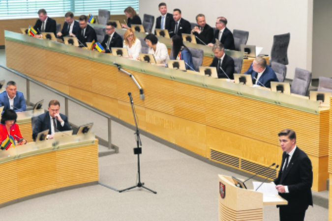 Kryptis: Seime pristatydamas naujosios Vyriausybės programą, M. Sinkevičius žadėjo imtis aktyvesnės kainų politikos, stiprinti maisto produktų kainų stebėseną.