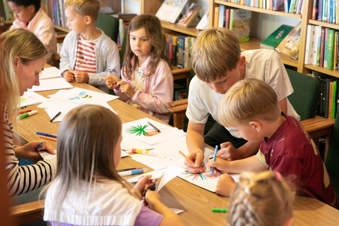 Palangoje prasideda kūrybos ir pasakų savaitė vaikams