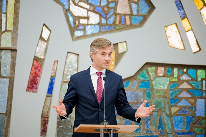 Budrys: normalizuodami santykius su Kinija nepažeisime įsipareigojimų tarptautinei teisei