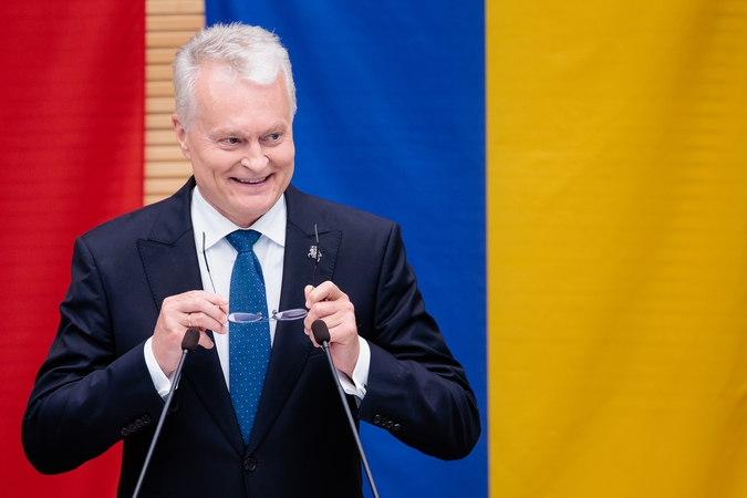 Prezidentas įteikė skiriamuosius raštus Lietuvos ambasadoriams Egipte, Belgijoje ir Norvegijoje