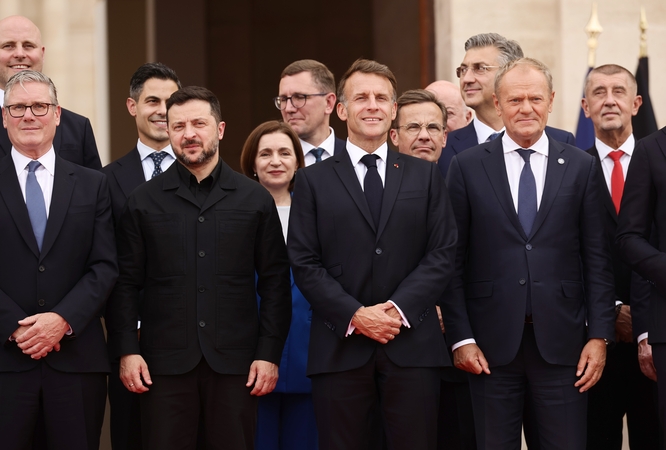 Zelenskis: stipresnė Ukrainos antibalistinė gynyba galėtų pastūmėti Putiną prie derybų stalo