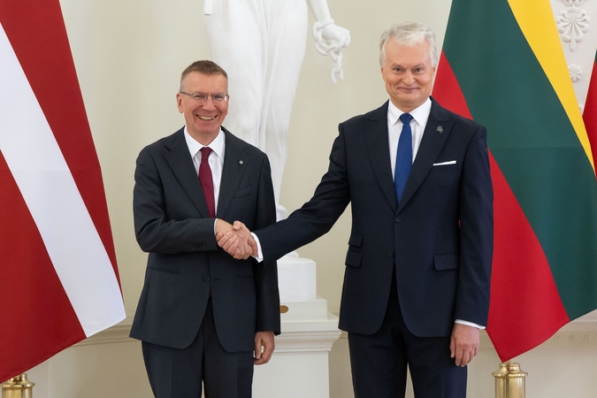 Lietuvos ir Latvijos prezidentų susitikimas