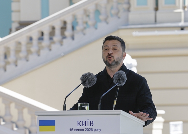 Zelenskis: po rinkimų Rusija gali paskelbti visuotinę mobilizaciją