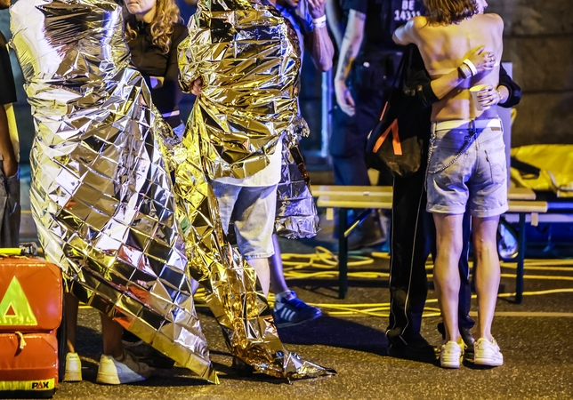 Kas nutiko, suprato tik pamatę ginkluotus pareigūnus