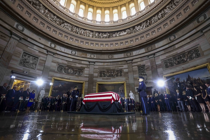 JAV Kapitolijuje gedima Lindsey Grahamo