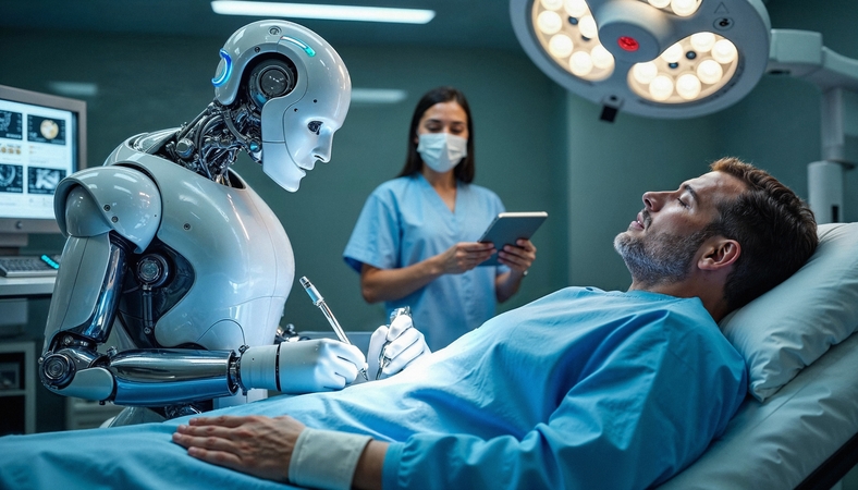 Humanoidiniai robotai pirmą kartą atliko paciento operaciją