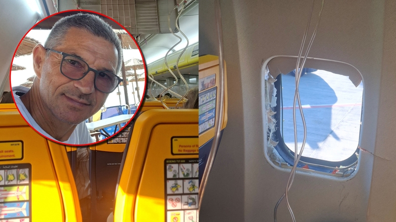 „Pažvelgė į mirtį ir grįžo“: prabilo „Ryanair“ skrydžio metu iš savo vietos išplėštas vyras