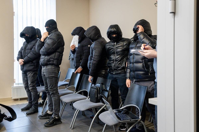 Gangsterių su šortais fiasko: visi pasiųsti už grotų, o du pripažinti recidyvistais