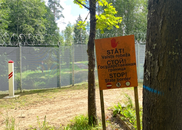 Latvijos pasienio apsaugos vadas: padėtis prie Baltarusijos sienos įtempta