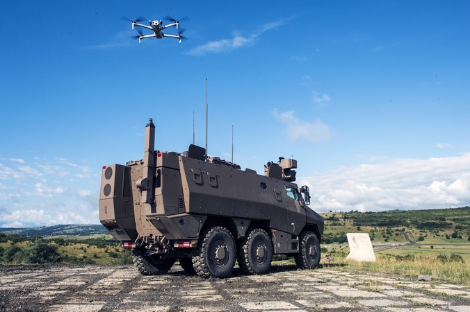 Rumunijos pajėgos numušė trečią droną per tris dienas