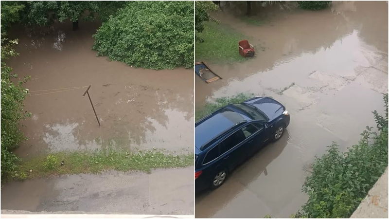 Dėl smarkaus lietaus – iššūkiai