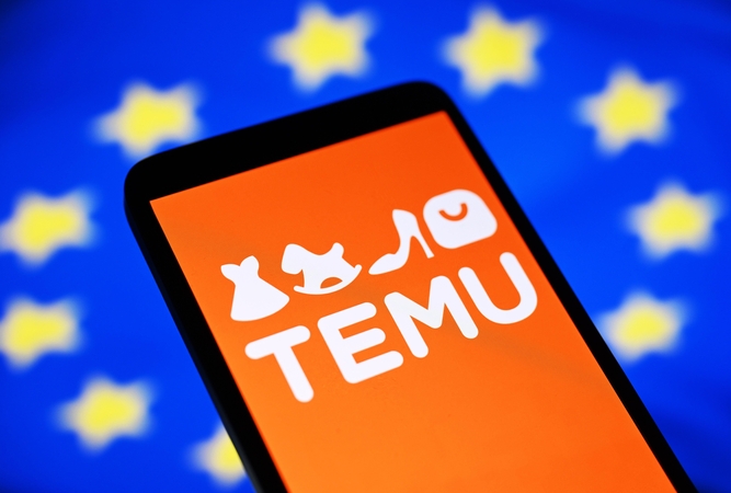 ES apkaltino „Temu“ trukdant atlikti jos veiklos tyrimą