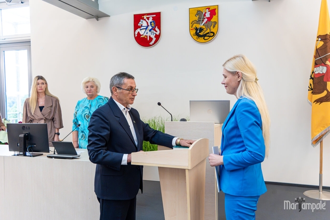 Glaustai: laikinai Marijampolės mero pareigas eis Tumelis