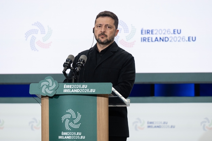 Zelenskis prašo JAV licencijos gaminti raketas „Patriot“
