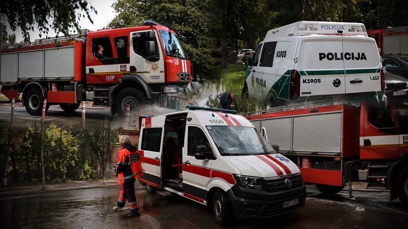 Grėsmingas pranešimas iš Aleksoto: rastas grandinėmis surakintas vyras be sąmonės