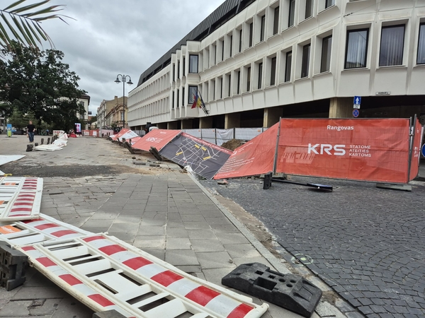 Sostinėje praūžė stipri audra