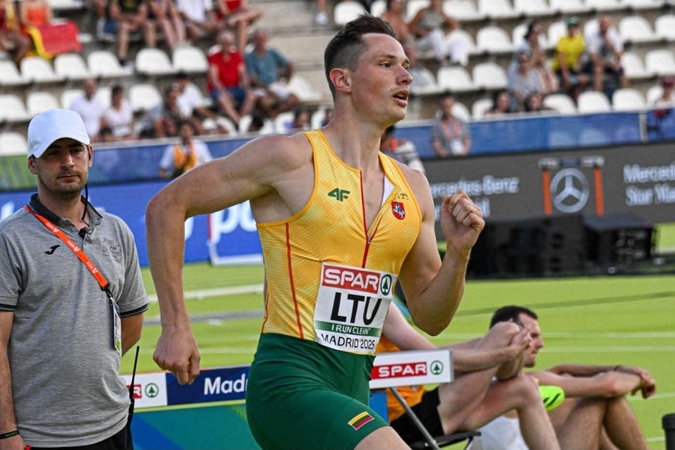 Olimpinės svajonės siekiantis karys savanoris: tarnyba padeda sportui