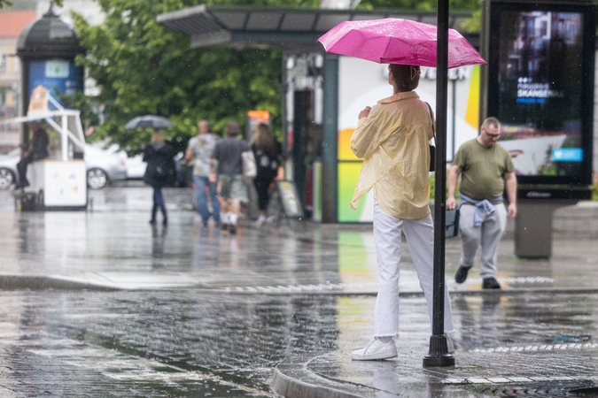 Meteorologai siunčia perspėjimą: šioje Lietuvos dalyje gali kilti škvalas