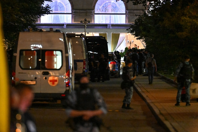 Per sprogimą Maskvos kavinėje žuvo mažiausiai 3 žmonės, 15 sužeisti