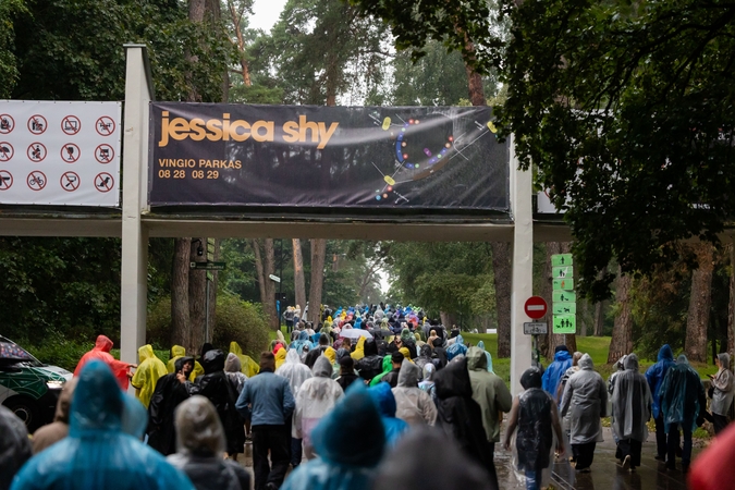 Šeštadienį Jessicos Shy gerbėjai rinkosi į koncertą