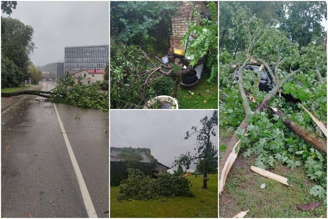 Iš sinoptikų – įspėjimas: bus labai pavojinga 