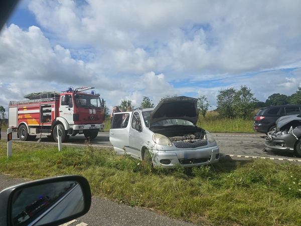 Prie Palangos susidūrus trims automobiliams sužaloti penki žmonės, du iš jų – vaikai